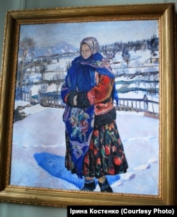 Владислав Яроцький «Зимове сонце в Карпатах», 1929 рік