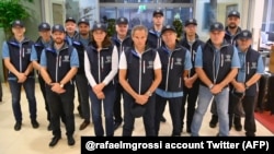 МАГАТЭнин эксперттер тобу. Рафаэл Гросси жарыялаган сүрөт.