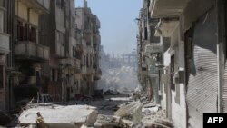 Хомс шаарынын көрүнүшү, 31-июль, 2013