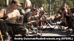 Навчання Нацгвардії у селі Старе, 5 серпня 2015 року