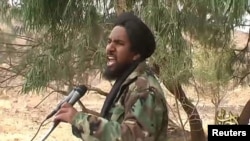 "Ал-Каиданын" лидерлеринин, АКШнын пилотсуз учагынын чабуулунда жок кылынган теги ливиялык Абу Яхья ал-Либинин видеотасмадагы бейнеси.