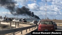 Під час боїв за Тріполі, лютий 2020 року