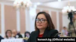 Аида Касымалиева.