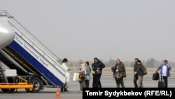 "Манас" аэропорту.