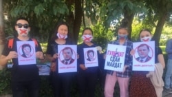 29-июндагы «#RЕакция 3.0» акциясынын катышуучулары.