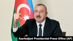 Азербайжандын президенти Ильхам Алиев, 25-ноябрь 2020-жыл.