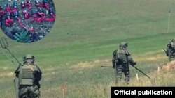 Тоолуу Карабактагы саперлор. Август, 2021-жыл