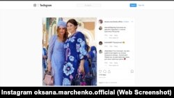 Марченко у своєму Instagram називає дружину Холодова «матір’ю свого хрещеника»