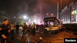 Жардыруу болгон кез. Анкара, 13-март, 2016-жыл.