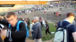 На Осокорках у Києві знову знесли паркан забудови