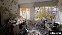 Наслідки російського обстрілу дитячої лікарні в Херсоні. Фото архівне 