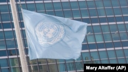 Бириккен Улуттар Уюмунун желеги.