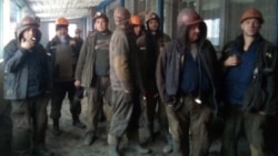 Стихийная забастовка на шахте в Угледаре