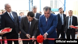 Церемония открытия предприятия "Спитамен Ойл", 13 сентября 2016 года