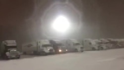 Снежная буря в Делавэре (США)