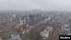 Мирноград, вид з дрону. Відео було оприлюднене 12 листопада 2025 року