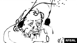 Picture of Igor Pomeranzev by Rezo Gabriadze