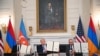 Трехсторонняя встреча Армени, США и Азербайджана по подписанию мирного договора в Вашингтоне