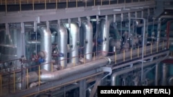 Газораспределительная станция на границе Армении