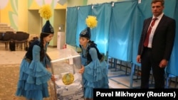 Падчас выбараў у Казакхстане, 9 чэрвеня 2019 году