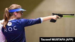 Виталина Бацарашкина. Ок атуу боюнча Олимпиаданын эки жолку чемпиону.  