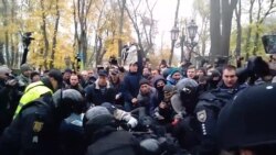 Сутички активістів з поліцією в Одесі