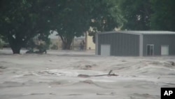 Суу каптоо учуру. Техас, АКШ. 4-июль, 2025-жыл.