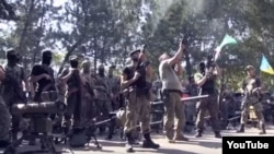 Украина -- Шайх Мансуран цIарах йолу дуьненаюкъара машарбаран батальон, 2017 шо.