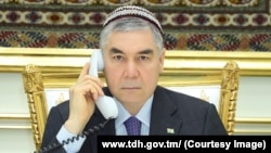 Түркмөнстандын президенти Гурбангулы Бердымухаммедов.