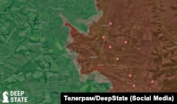 Ситуація біля Іванівки, мапа DeepState, 27 березня 2025 року