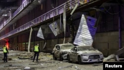 Последствия российского удара в Киеве, 4 мая 2025 года