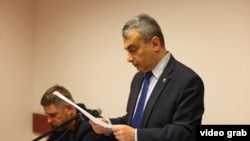 Лев Шлосберг на прениях в суде