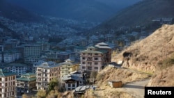 Гималайдагы Бутан падышалыгынын ордо шаары Тхимпху (Thimphu). 2017-жылдын 11-декабры.