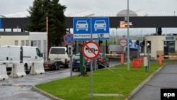 Архівне фото. Пункт пропуску на польсько- українському кордоні «Медика-Шегині». Квітень 2017 року