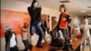 Кадр из ролика карагандинских студентов, исполняющих Harlem shake. 