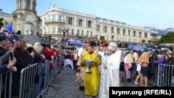 В Ялте празднуют Крещение Господне, 19 января 2019 год 