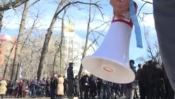 Митинг сторонников Шыкмаматова