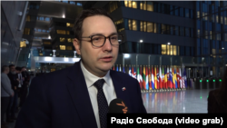 Ян Ліпавський, міністр закордонних справ Чехії, Брюссель, Бельгія, 3 грудня 2025 року