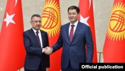 Фуат Октай жана Улукбек Марипов. 10-сентябрь, 2021-жыл.