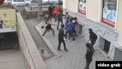 Драка в центре Бишкека.