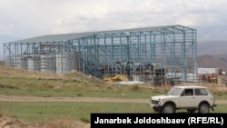 Жерүй алтын кениндеги курулуштар. Талас, 21-январь, 2012