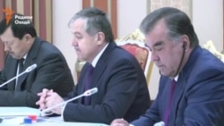 Встреча Штайнмайера с президентом Таджикистана