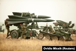 Зенітна ракета HAWK PIP III R (класу «земля-повітря»), фото з навчань армії США та Румунії