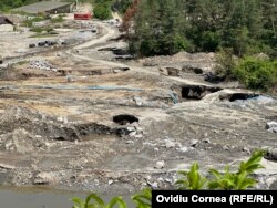 Craterele de la Praid, fotografiate pe 5 iunie 2025.