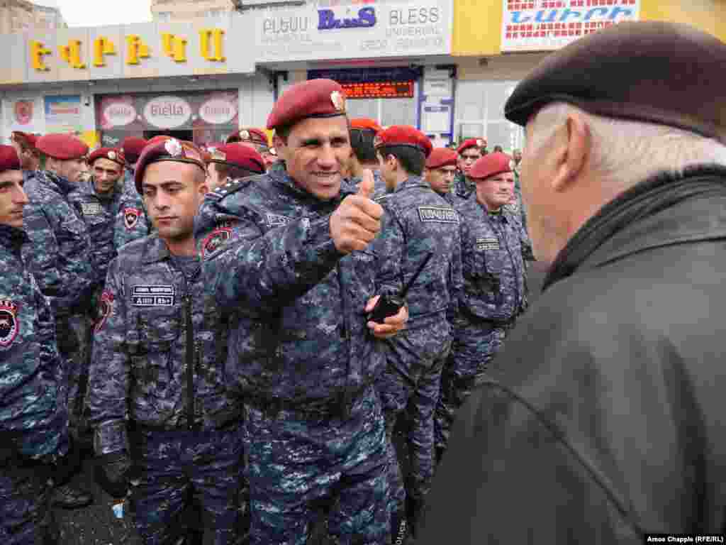 RFE/RL photographer Amos Chapple describes the scene as &quot;polite, cheeky mass disobedience.&quot;