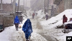 برف‌باری در افغانستان