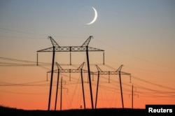 Екібастұздағы электр желісі. 7 қараша 2021 жыл.