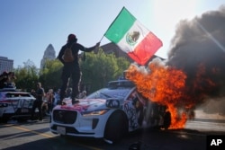 Лос-Анджэлес, 8 чэрвеня 2025 году