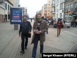 Акция ЛГБТ-активистов в Самаре