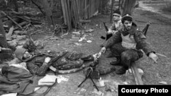 Нохчийчоь -- Соьлж-ГIала, Хьалхара тIом, Нохчийн тIемалой, ГIура-бутт, 1994 шо.